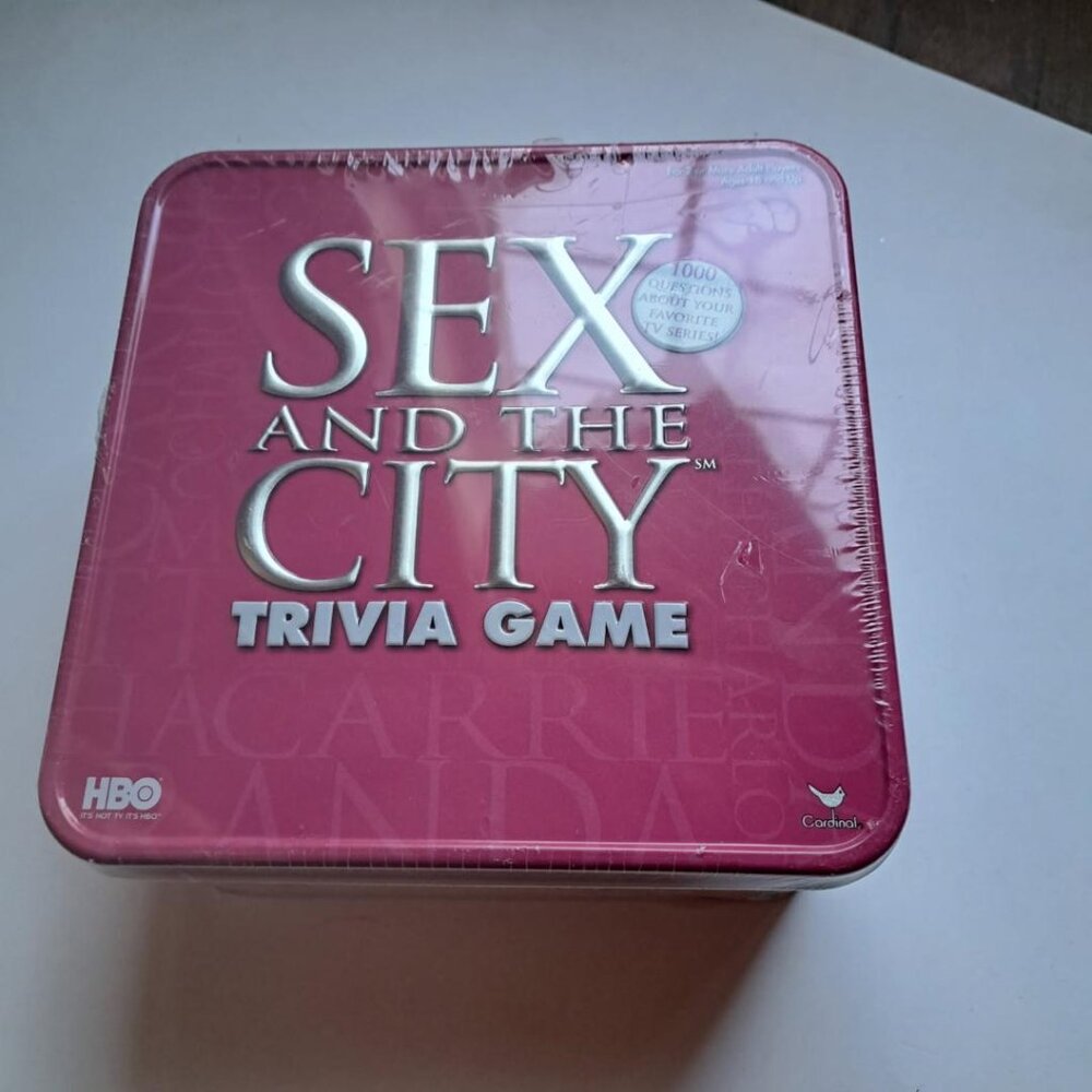 Sex And The City Trivia Game (2004) Tin Box *BRAND NEW SEALED HBO
